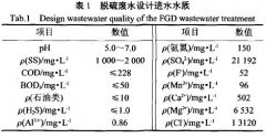 火力發電廠煙氣脫硫廢水處理工藝 火力發電廠煙氣脫硫廢水處理工藝
